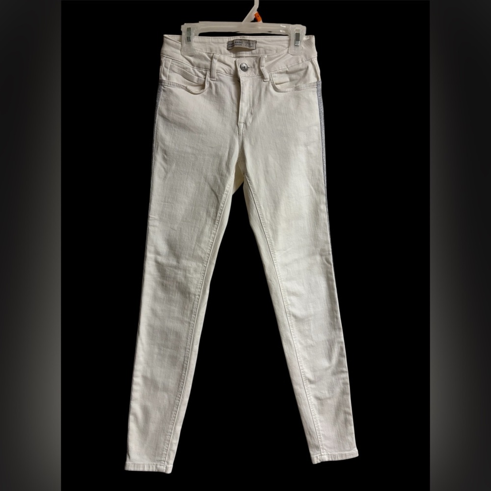 Zara white  Skinny Jeans